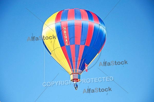 2010-01-23 Hot air balloon festival in the Tannheim Valley. Austria