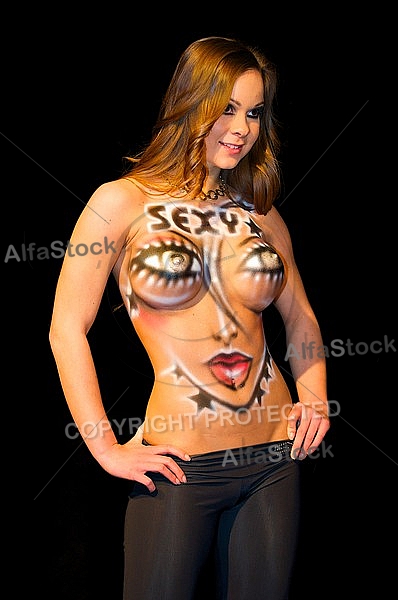 Body painting, sexi girls