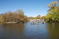 Loeb Boathouse in Central Park in New York City, United States