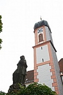 Rococo church, Seeg, Bavaria, Germany