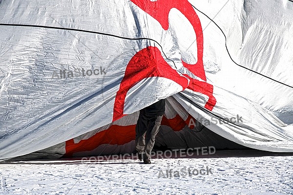 2010-01-23 Hot air balloon festival in the Tannheim Valley. Austria