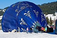 2010-01-23 Hot air balloon festival in the Tannheim Valley, Austria