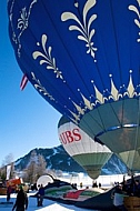 2010-01-23 Hot air balloon festival in the Tannheim Valley, Austria