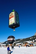 2010-01-23 Hot air balloon festival in the Tannheim Valley, Austria