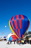 2010-01-23 Hot air balloon festival in the Tannheim Valley, Austria