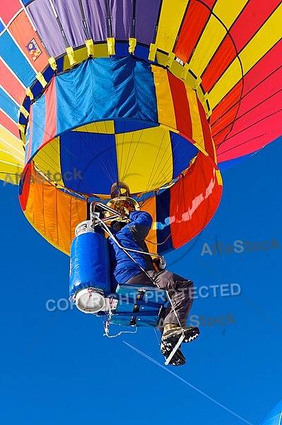 2010-01-23 Hot air balloon festival in the Tannheim Valley, Austria