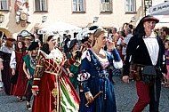 2011-09-03-04 Kaiser Maximilen 1. Festumzüge, Füssen, Bavaria, Germany