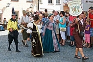 2011-09-03-04 Kaiser Maximilen 1. Festumzüge, Füssen, Bavaria, Germany