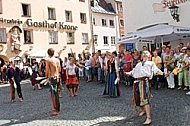 2011-09-03-04 Kaiser Maximilen 1. Festumzüge, Füssen, Bavaria, Germany