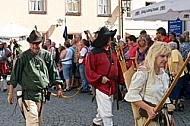 2011-09-03-04 Kaiser Maximilen 1. Festumzüge, Füssen, Bavaria, Germany