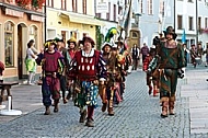 2011-09-03-04 Kaiser Maximilen 1. Festumzüge, Füssen, Bavaria, Germany