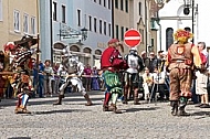 2011-09-03-04 Kaiser Maximilen 1. Festumzüge, Füssen, Bavaria, Germany