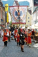 2011-09-03-04 Kaiser Maximilen 1. Festumzüge, Füssen, Bavaria, Germany