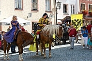 2011-09-03-04 Kaiser Maximilen 1. Festumzüge, Füssen, Bavaria, Germany