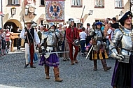 2011-09-03-04 Kaiser Maximilen 1. Festumzüge, Füssen, Bavaria, Germany