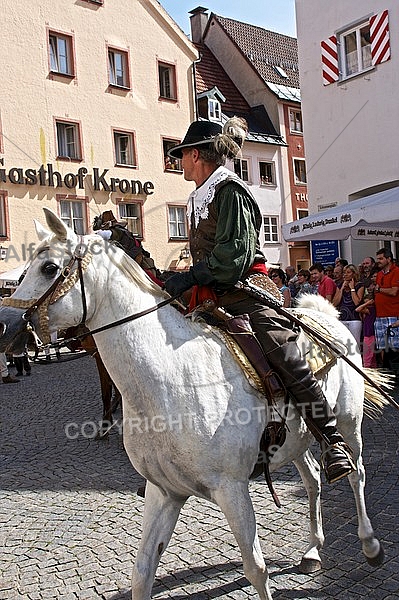 2011-09-03-04 Kaiser Maximilen 1. Festumzüge, Füssen, Bavaria, Germany