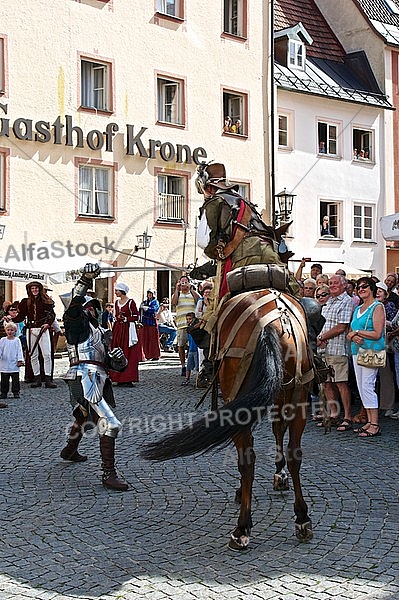 2011-09-03-04 Kaiser Maximilen 1. Festumzüge, Füssen, Bavaria, Germany