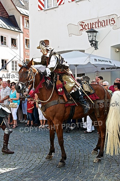 2011-09-03-04 Kaiser Maximilen 1. Festumzüge, Füssen, Bavaria, Germany