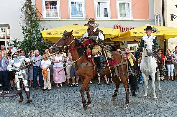 2011-09-03-04 Kaiser Maximilen 1. Festumzüge, Füssen, Bavaria, Germany