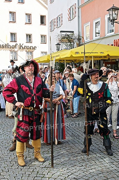 2011-09-03-04 Kaiser Maximilen 1. Festumzüge, Füssen, Bavaria, Germany