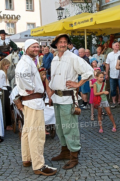 2011-09-03-04 Kaiser Maximilen 1. Festumzüge, Füssen, Bavaria, Germany