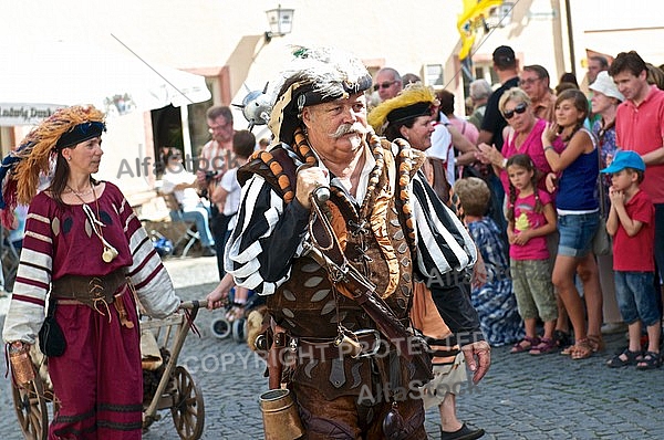 2011-09-03-04 Kaiser Maximilen 1. Festumzüge, Füssen, Bavaria, Germany