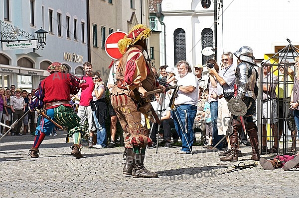 2011-09-03-04 Kaiser Maximilen 1. Festumzüge, Füssen, Bavaria, Germany