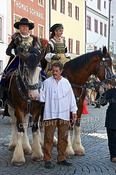 2011-09-03-04 Kaiser Maximilen 1. Festumzüge, Füssen, Bavaria, Germany