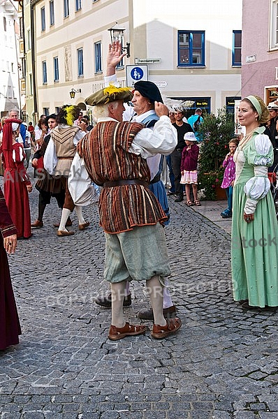 2011-09-03-04 Kaiser Maximilen 1. Festumzüge, Füssen, Bavaria, Germany