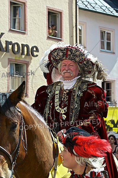 2011-09-03-04 Kaiser Maximilen 1. Festumzüge, Füssen, Bavaria, Germany