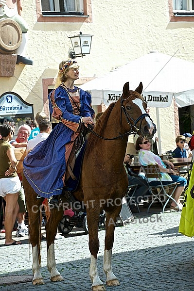 2011-09-03-04 Kaiser Maximilen 1. Festumzüge, Füssen, Bavaria, Germany