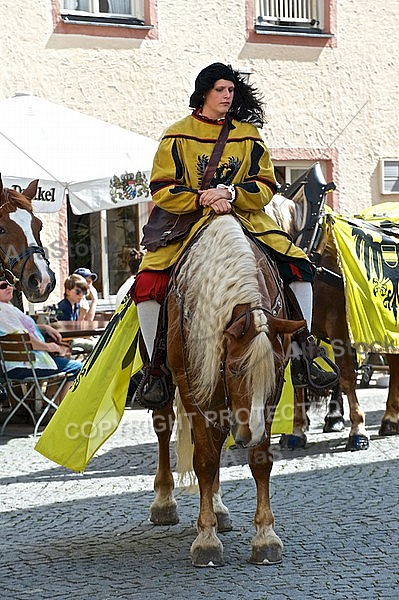 2011-09-03-04 Kaiser Maximilen 1. Festumzüge, Füssen, Bavaria, Germany