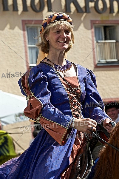 2011-09-03-04 Kaiser Maximilen 1. Festumzüge, Füssen, Bavaria, Germany