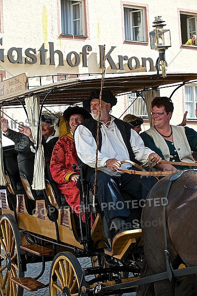 2011-09-03-04 Kaiser Maximilen 1. Festumzüge, Füssen, Bavaria, Germany