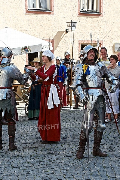 2011-09-03-04 Kaiser Maximilen 1. Festumzüge, Füssen, Bavaria, Germany