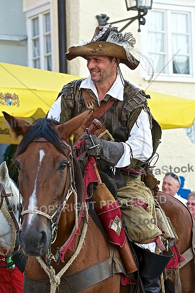 2011-09-03-04 Kaiser Maximilen 1. Festumzüge, Füssen, Bavaria, Germany