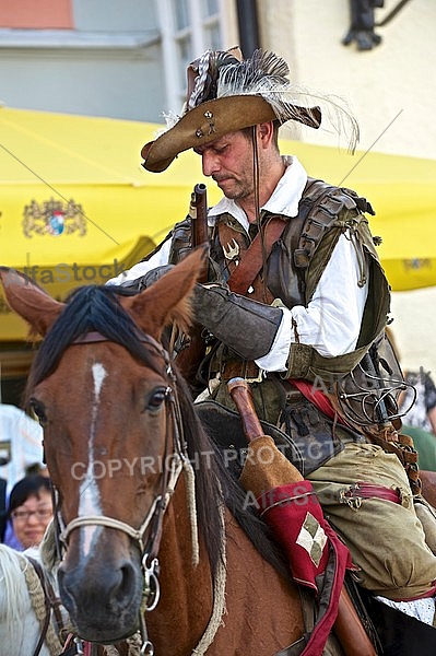 2011-09-03-04 Kaiser Maximilen 1. Festumzüge, Füssen, Bavaria, Germany