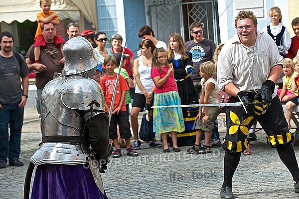 2011-09-03-04 Kaiser Maximilen 1. Festumzüge, Füssen, Bavaria, Germany