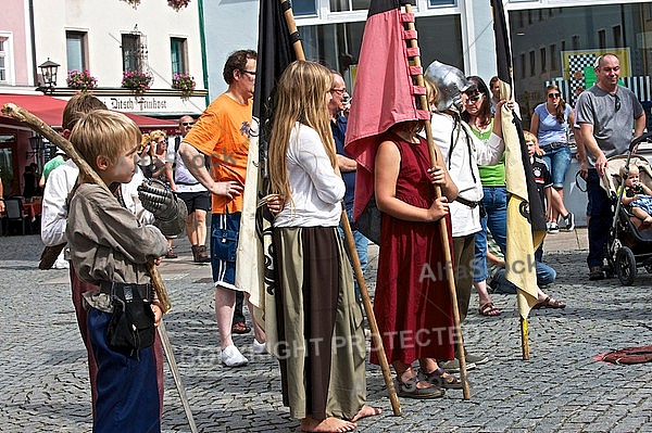 2011-09-03-04 Kaiser Maximilen 1. Festumzüge, Füssen, Bavaria, Germany