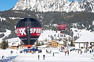 2012-01-15 Hot air balloon festival in the Tannheim Valley, Austria