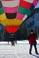 2012-01-15 Hot air balloon festival in the Tannheim Valley, Austria