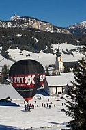 2012-01-15 Hot air balloon festival in the Tannheim Valley, Austria