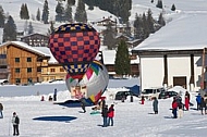 2012-01-15 Hot air balloon festival in the Tannheim Valley, Austria