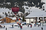 2012-01-15 Hot air balloon festival in the Tannheim Valley, Austria