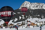 2012-01-15 Hot air balloon festival in the Tannheim Valley, Austria