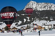 2012-01-15 Hot air balloon festival in the Tannheim Valley, Austria