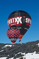 2012-01-15 Hot air balloon festival in the Tannheim Valley, Austria