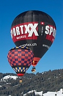 2012-01-15 Hot air balloon festival in the Tannheim Valley, Austria