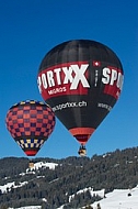 2012-01-15 Hot air balloon festival in the Tannheim Valley, Austria