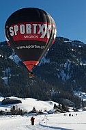 2012-01-15 Hot air balloon festival in the Tannheim Valley, Austria